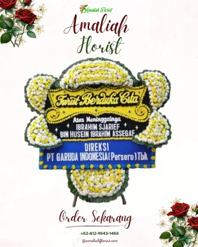 Papan Bunga Duka di 30 Ilir